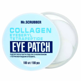 Mr.Scrubber, Patches under the eyes with a lifting effect with collagen and tetrapeptide, 100 pcs