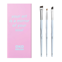 Oko, Набір пензликів "Your Art is a Mirror of Your Soul" (№1,2,5)