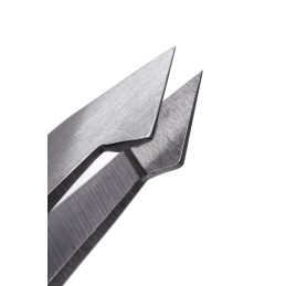 Oh OCHI, HUSTLER Tweezers with beveled working edge and bend