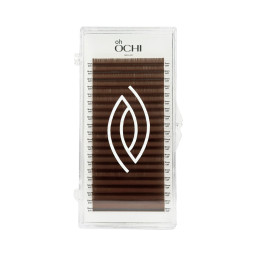 Oh OCHI, Вії Dark Chocolate MIX (Вигин B - C - CC - D - J - L - LC - M)