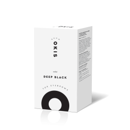 Okis Brow Крем-фарба для брів з окислювачем з екстрактом хни, Black, 15 мл