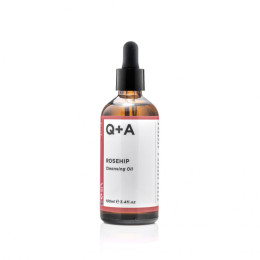 Q+A, Rosehip Cleansing Oil, Rosehip Cleansing Oil, 100 ml