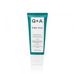 Q+A, Zinc PCA Daily Moisturiser, Зволожувальний крем для обличчя, 75 мл