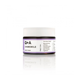 Q+A, Chamomile Calming Night Cream, Нічний крем для обличчя, 50 г