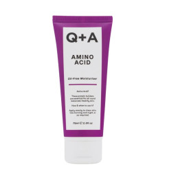 Q+A, Amino Acid Oil Free Moisturizer, Зволожуючий крем з амінокислотами без вмісту олії, 75 мл