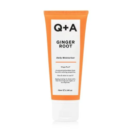 Q+A, Ginger Root Daily Moisturiser, Зволожувальний крем для обличчя на основі кореня імбиру, 75 мл