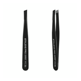STALEKS PRO, Eyebrow tweezers EXPERT 11 TYPE 3 (black)
