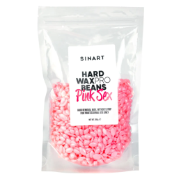 Sinart Віск для видалення волосся "Hard wax pro beans Pink Sex" (рожевий), 300 г