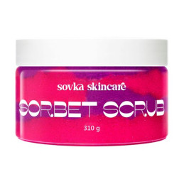 Sovka, Скраб для тіла "Sorbet scrub", 310 г
