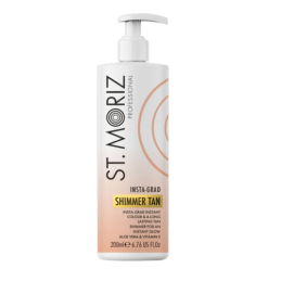 St.Moriz, Means for light tanning with a shimmer effect 