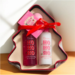 The Bath Company, Подарунковий набір (ялинка) "Ho Ho Ho" 2x120 мл