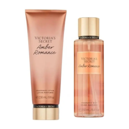 Victoria's Secret Набір, спрей і лосьйон для тіла "Amber Romance"