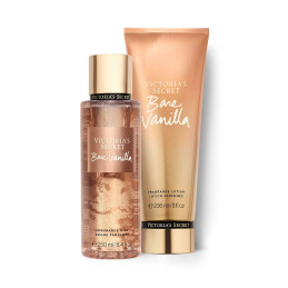 Victoria's Secret Набір, спрей і лосьйон для тіла "Bare Vanilla"