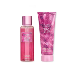 Victoria's Secret Sugar Blur Perfumed Spray Bridge and Body Lotion Set (250ml & 236ml)