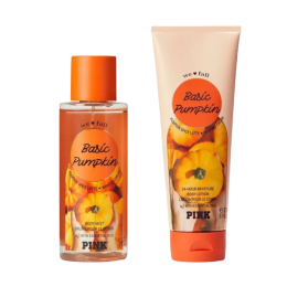 Victoria's Secret Basic Pumpkin Body Spray & Lotion Set