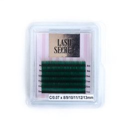 Lash Secret Вії кольорові (Мікси) 6 ліній