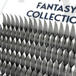 Vivienne Вії U-подібні пір’яні, 0,07 (10-12), FANTASY, 6 ліній