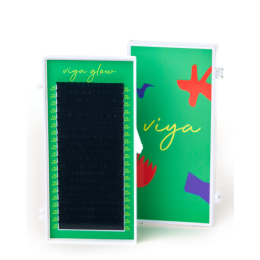 Viya Вії чорні 20 ліній mix