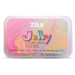 Zola Валики для ламінування Jelly L-Curl для верхніх та нижніх вій
