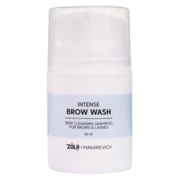 ZOLA x Makarevich Шампунь глибокої очистки для брів та вій Intense Brow Wash 30 мл ZOLA x Makarevich Шампунь глибокої очистки для брів та вій Intense Brow Wash 30 мл