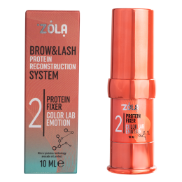 ZOLA COLOR LAB EMOTION Склад для ламінування №2 "Protein Fixer", 10 мл ZOLA COLOR LAB EMOTION Склад для ламінування №2 "Protein Fixer", 10 мл