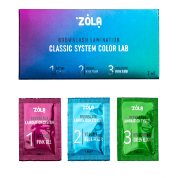 Zola COLOR LAB Набор для ламинирования в САШЕ 