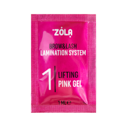 Zola COLOR LAB САШЕ №1 "Lifting Pink Gel", 1ml