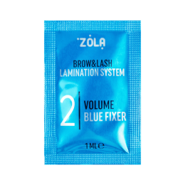 Zola COLOR LAB САШЕ №2 "Volume Blue Fixer", 1ml Zola COLOR LAB САШЕ №2 "Volume Blue Fixer", 1ml