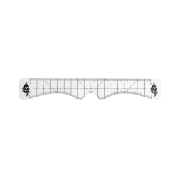 Zola Eyebrow ruler without elastic