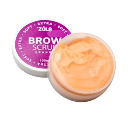 Zola Eyebrow scrub Extra Soft orange, 100 ml