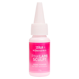 ZOLA x Romashka Фіксуюча пудра для ламінування вій Pink LamiSculpt, 10 g