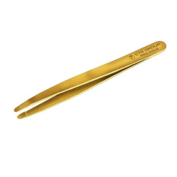 CTR tweezers Pro-Gold (round)