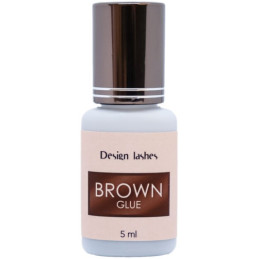 Design Lashes Клей для наращивания ресниц Brown 5мл