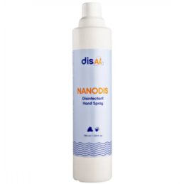 disAl Nanodis, дезінфікуючий спрей для рук