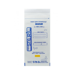 ProSteril bags for sterilization 100*200, white, 100 pcs/pack