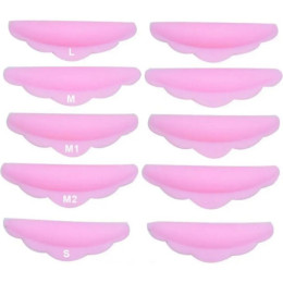 Eyelash laminating roller set 5 pairs (S, M, M1, M2, L) Eyelash laminating roller set 5 pairs (S, M, M1, M2, L)