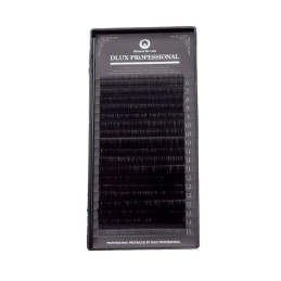 Dlux Professional Вії чорні (окремі довжини)